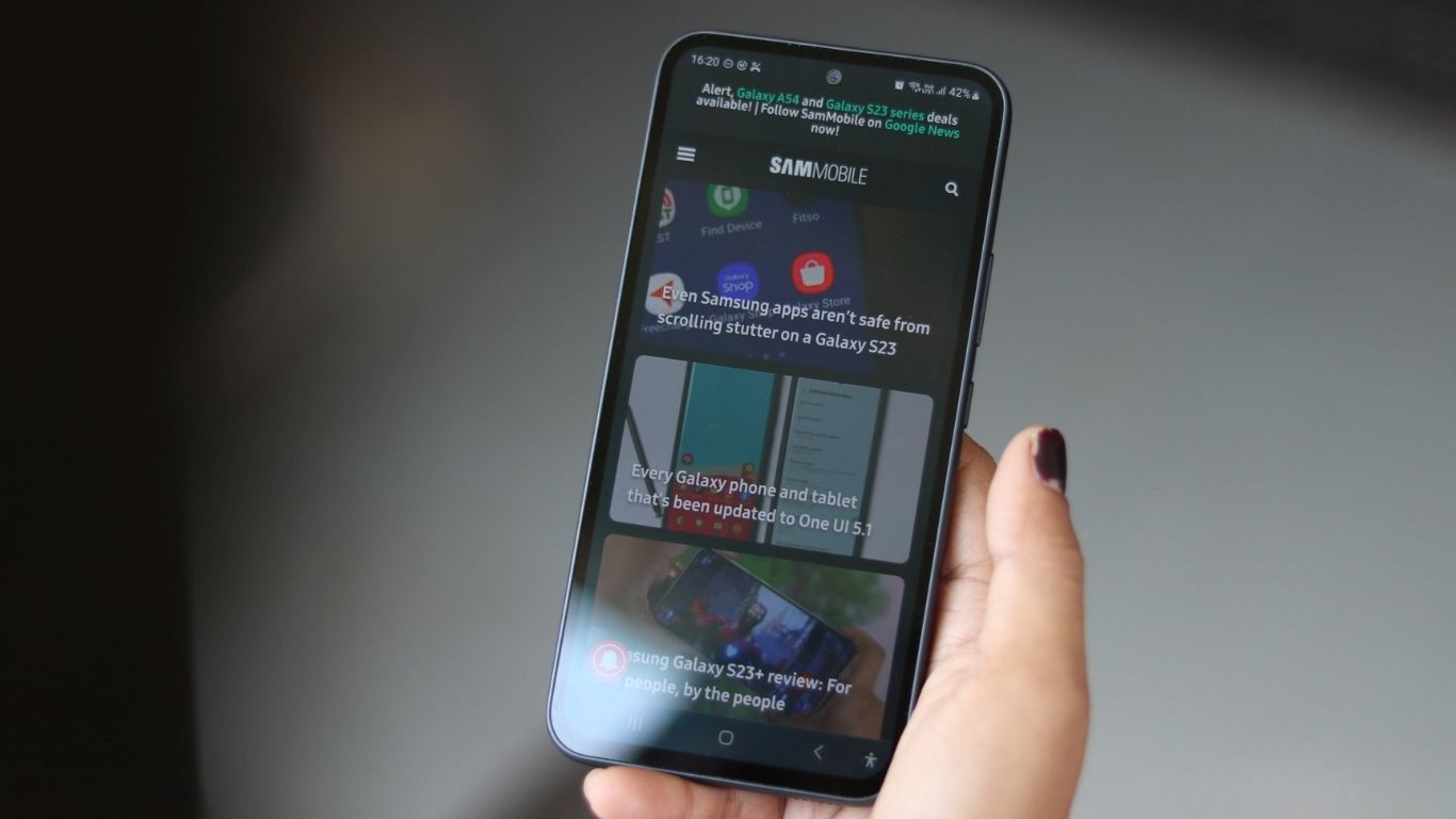 Galaxy A54 i A34 One UI 8 ažuriranje ekrana