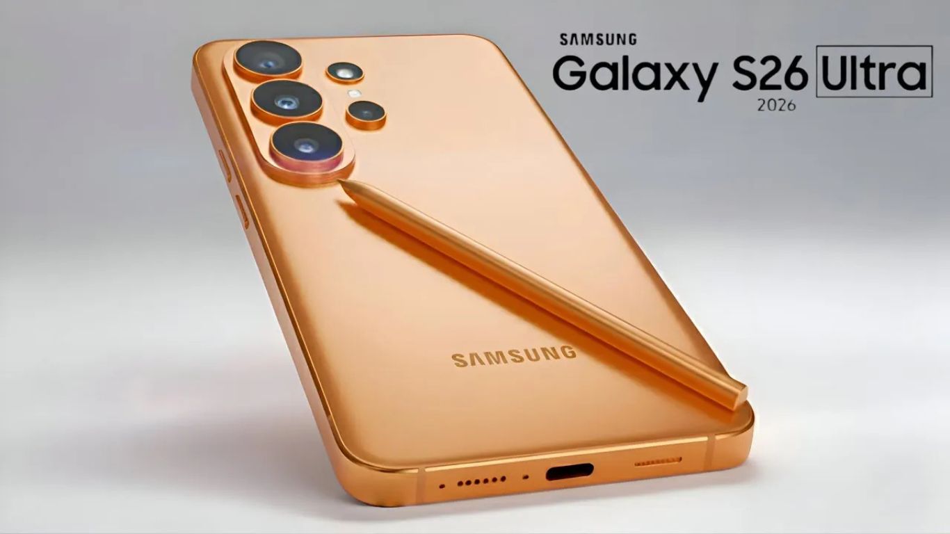 Render Galaxy S26 Ultra telefona sa QHD+ OLED ekranom