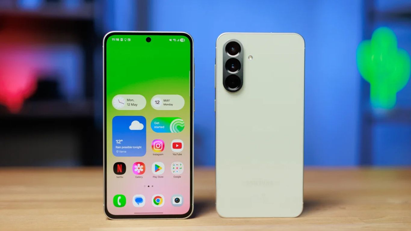 Konceptualni prikaz Samsung Galaxy A57 telefona