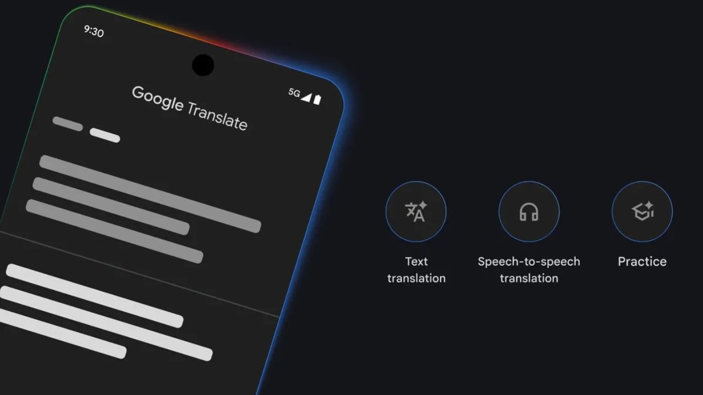 Google Translate aplikacija na telefonu