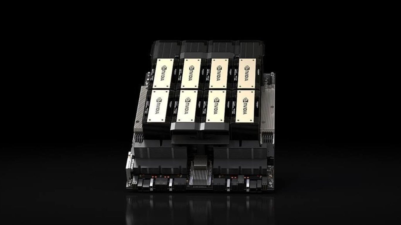 Nvidia H200 AI čip ilustracija