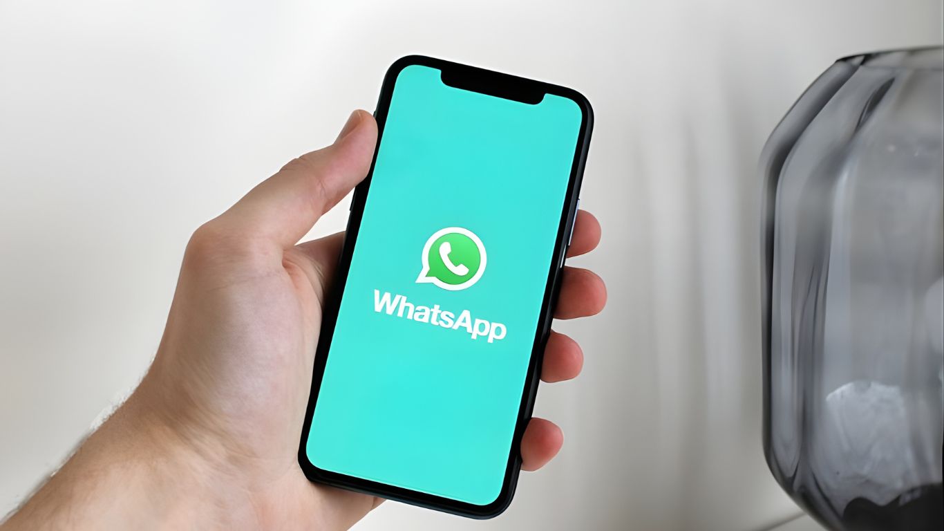 WhatsApp Logo na telefonu
