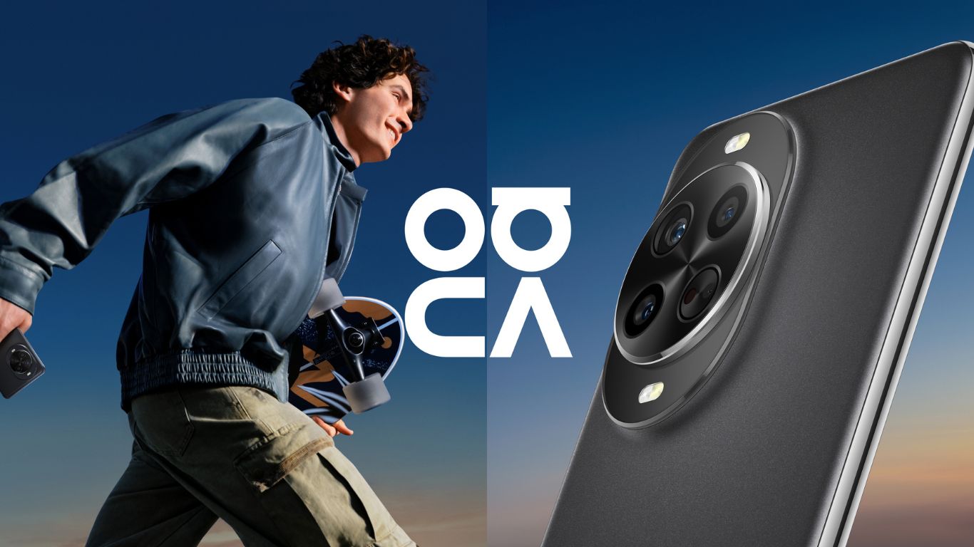 Silueta Huawei nova 14 Pro telefona sa naglaskom na modul kamere