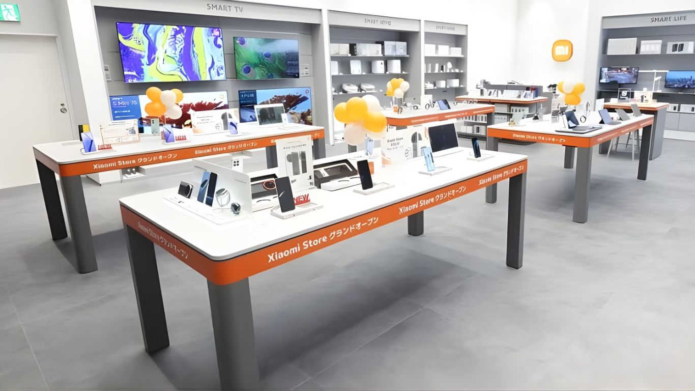 Xiaomi prodavnica enterijer