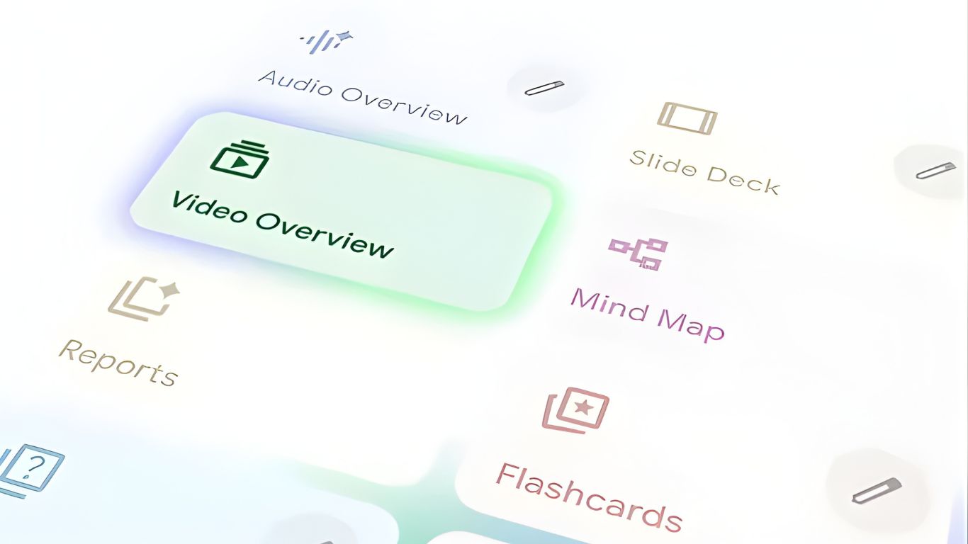 Interfejs Google NotebookLM alata koji prikazuje generisanje video snimka iz tekstualnih beležaka uz pomoć Gemini AI.