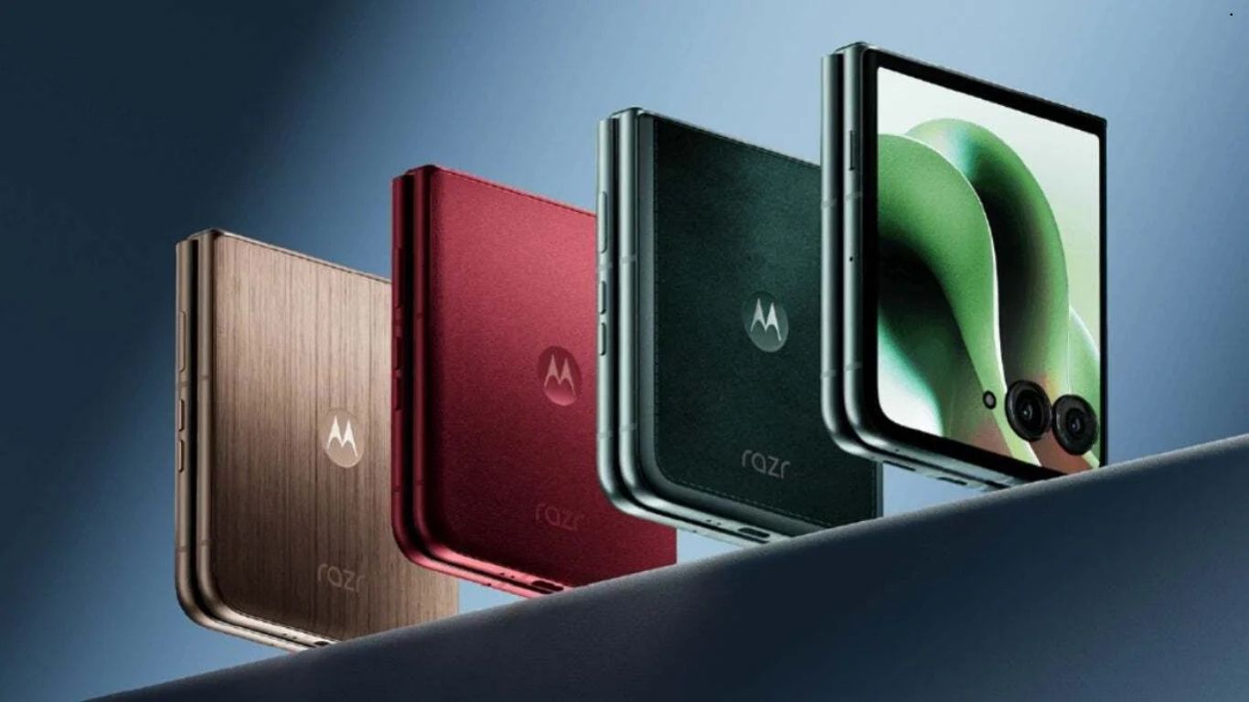 Motorola Razr 60 u različitim bojama