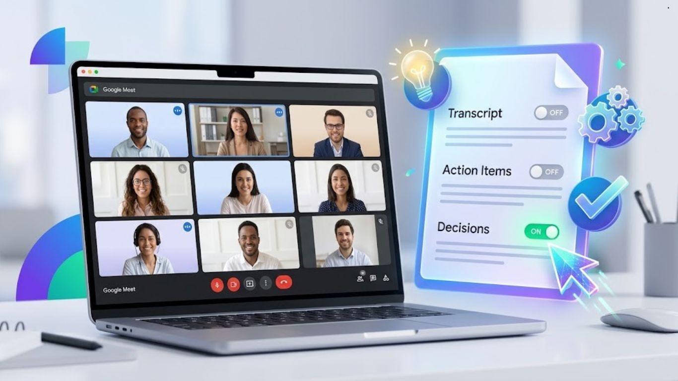Google Meet transkripti