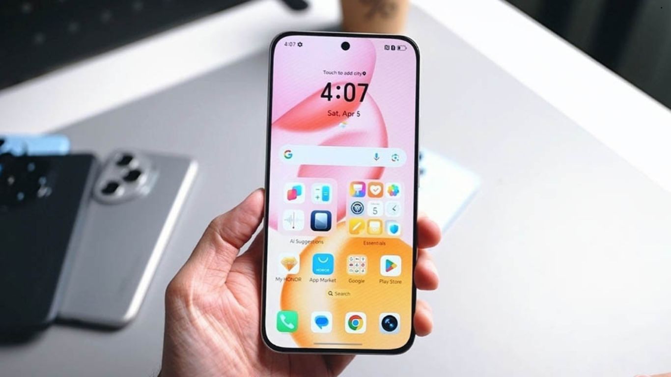 Prikaz sigurnosnog menija na Honor pametnom telefonu sa opcijom za aktivaciju virtuelnih i praznih dozvola za privatnost.
