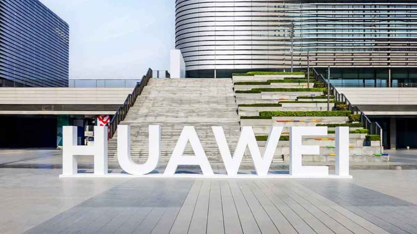 Logo Huawei ispred poslovne zgrade
