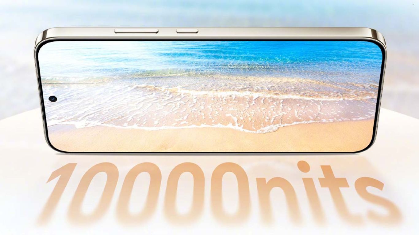 Zvanični promotivni poster za Honor X80 Pro Max koji ističe specifikacije ekrana od 10.000 nita i ultra-uske ivice od 1,3 milimetra.