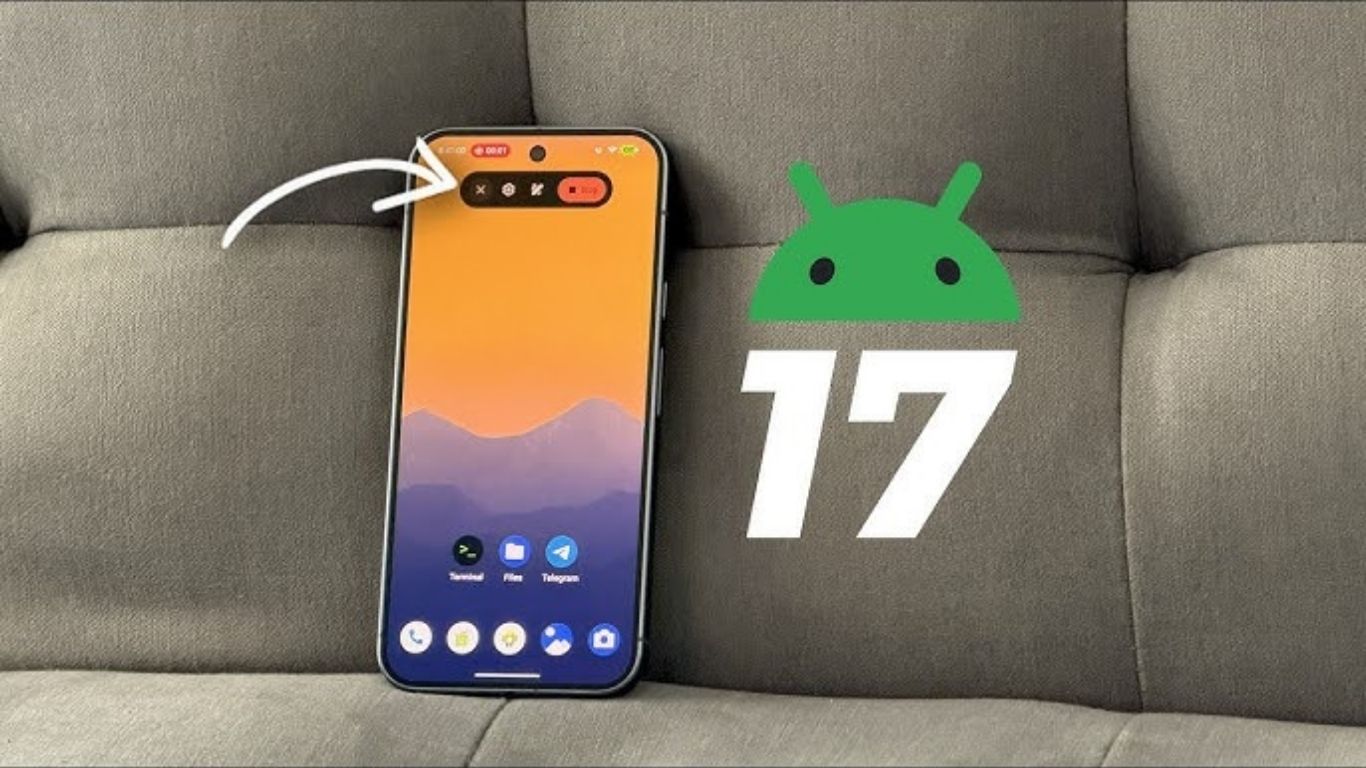 Ekran Android pametnog telefona sa prikazom obaveštenja o novoj beta verziji operativnog sistema Android 17 QPR2